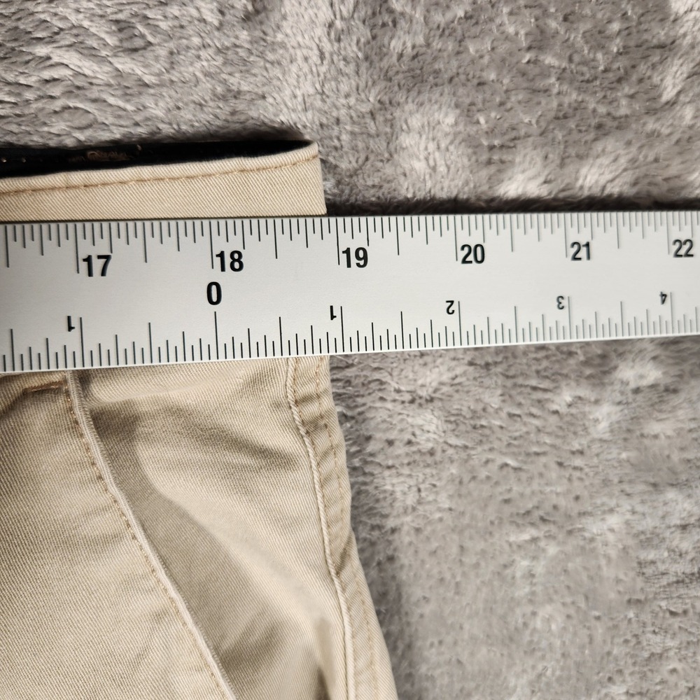 Hurley Chino Shorts Mens 36 Tan Excellent Stretch Flat Front Casual - Picture 2 of 12